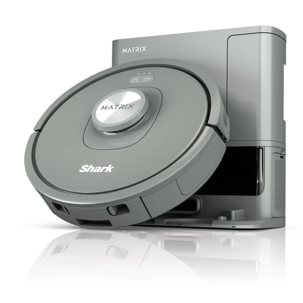 Shark Matrix Self-Empty Robot Vacuum – Precision Home Mapping — alternate angle showing full product