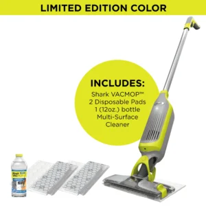 Shark VACMOP Cordless Hard Floor Vacuum Mop with 2 Disposable VACMOP Pads VM200