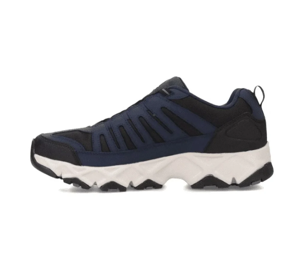 Skechers Men’s Crossbar Slip-On Sneaker – Wide Width Comfort β close-up detail of design and finish