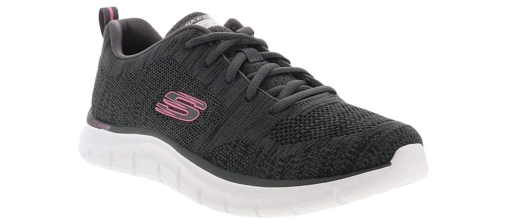 Skechers Sport Track Athletic Sneaker – Wide Width Comfort — alternate angle showing full product