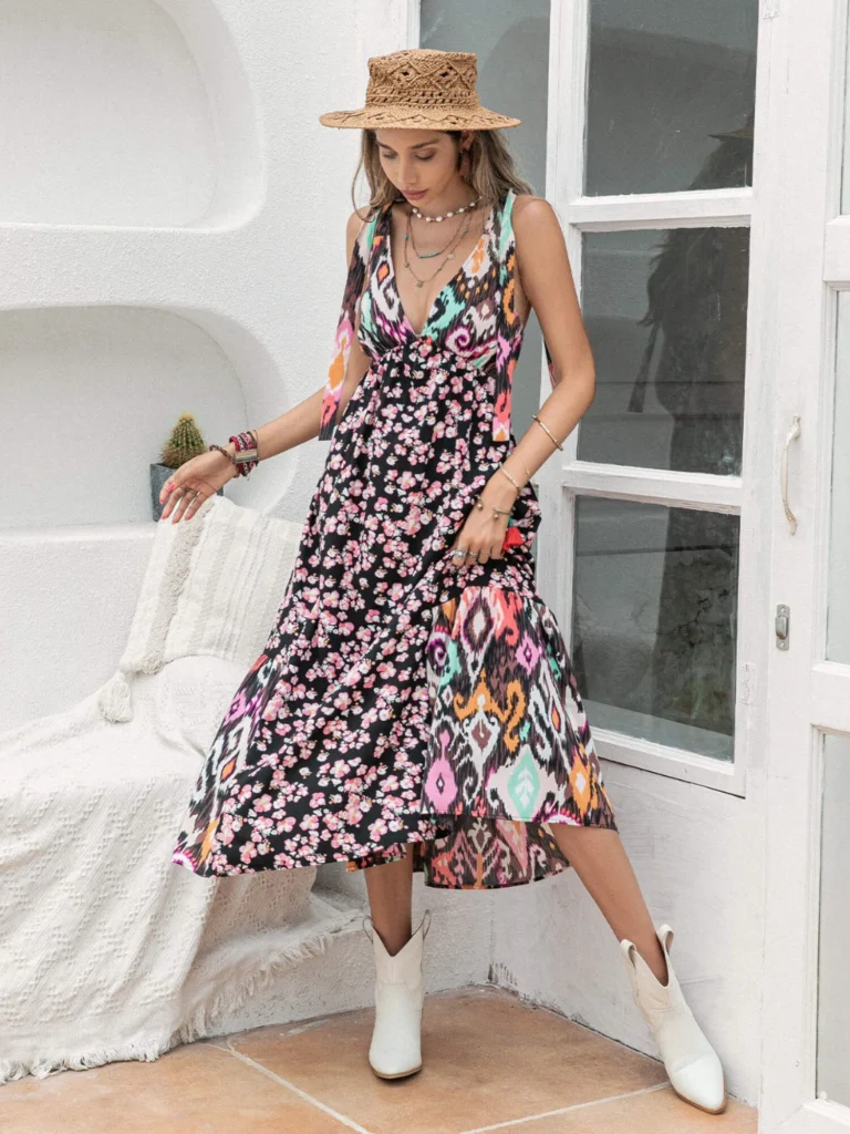 Everyday Essentials Short Sleeve Midi Dress – Versatile Comfort — alternate angle showing full product