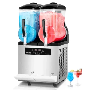 Slushie Machine Pro 85oz Frozen Drink Machine Slushy machine frozen drinks 6 Preset Programs Rinse Ice Needed slushy maker Milkshakes Smoothie ice Cr