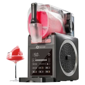 Slushie Machine Pro 85oz Frozen Drink Machine Slushy machine frozen drinks 6 Preset Programs Rinse Ice Needed slushy maker Milkshakes Smoothie ice Cr