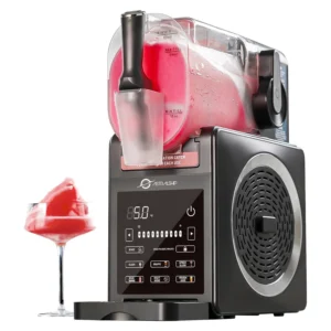 Slushie Machine Pro 85oz Frozen Drink Machine Slushy machine frozen drinks 6 Preset Programs Rinse Ice Needed slushy maker Milkshakes Smoothie ice Cr