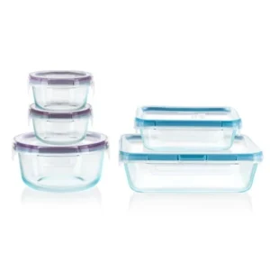Snapware Total Solution Glass Storage Set 10 Piece