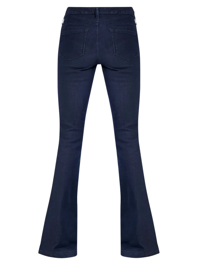 Sofia Jeans Melisa High Rise Flare Jeans – Stylish 33.5″ Inseam β alternate angle showing full product