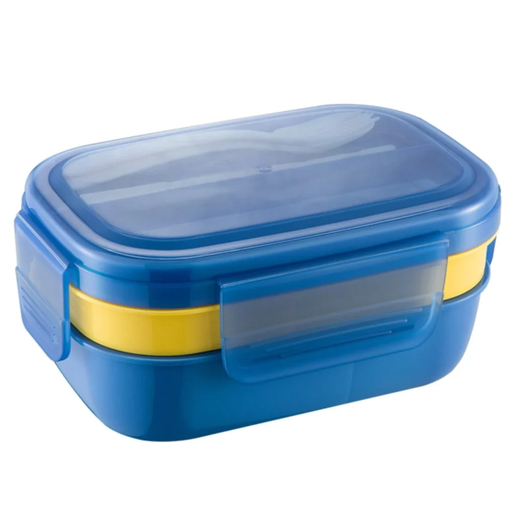 SORT STORE Bento Lunch Box – Leak-Proof & Microwave Safe — alternate angle showing full product