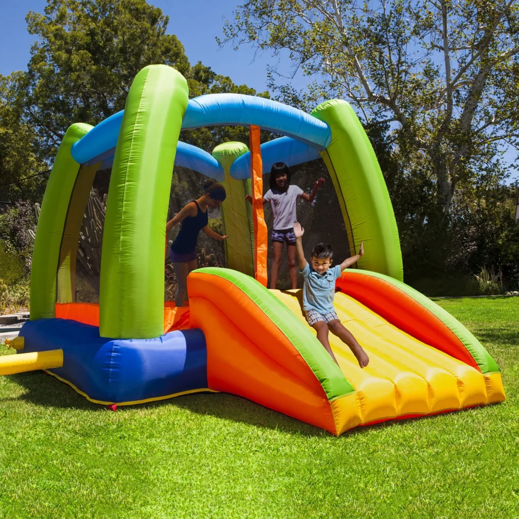 Sportspower Inflatable My First Jump n Play – Safe Toddler Bouncer — close-up detail of design and finish
