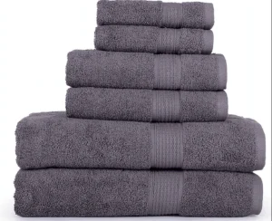 Springfield Linen Terry Bath Towel 100 Cotton Towels Washcloths Multicolor 6 Pcs Pack