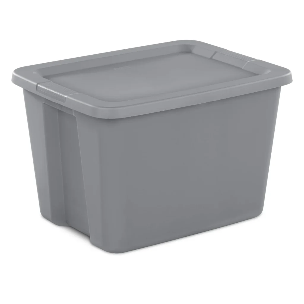 Sterilite 27 Gallon Industrial Tote – Heavy-Duty Storage Set — close-up detail of design and finish