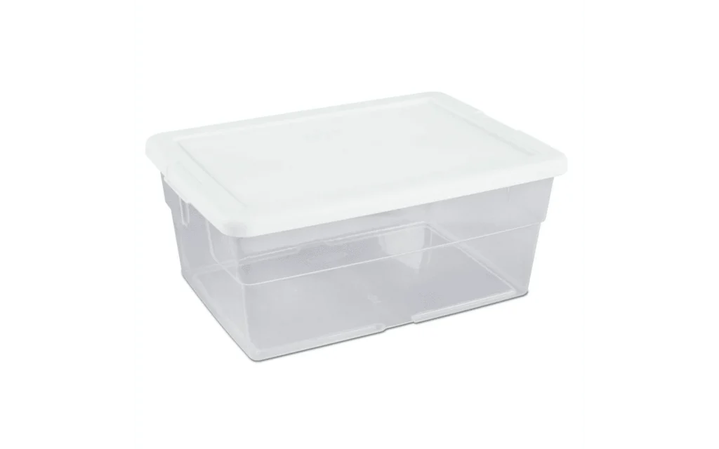 Sterilite 4-Tier Tote Rack for Garage Organization – Heavy Duty β close-up detail of design and finish