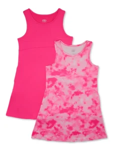 Stitch Girl s Active Sleeveless Dress with Built in Shorts Sizes 4 12