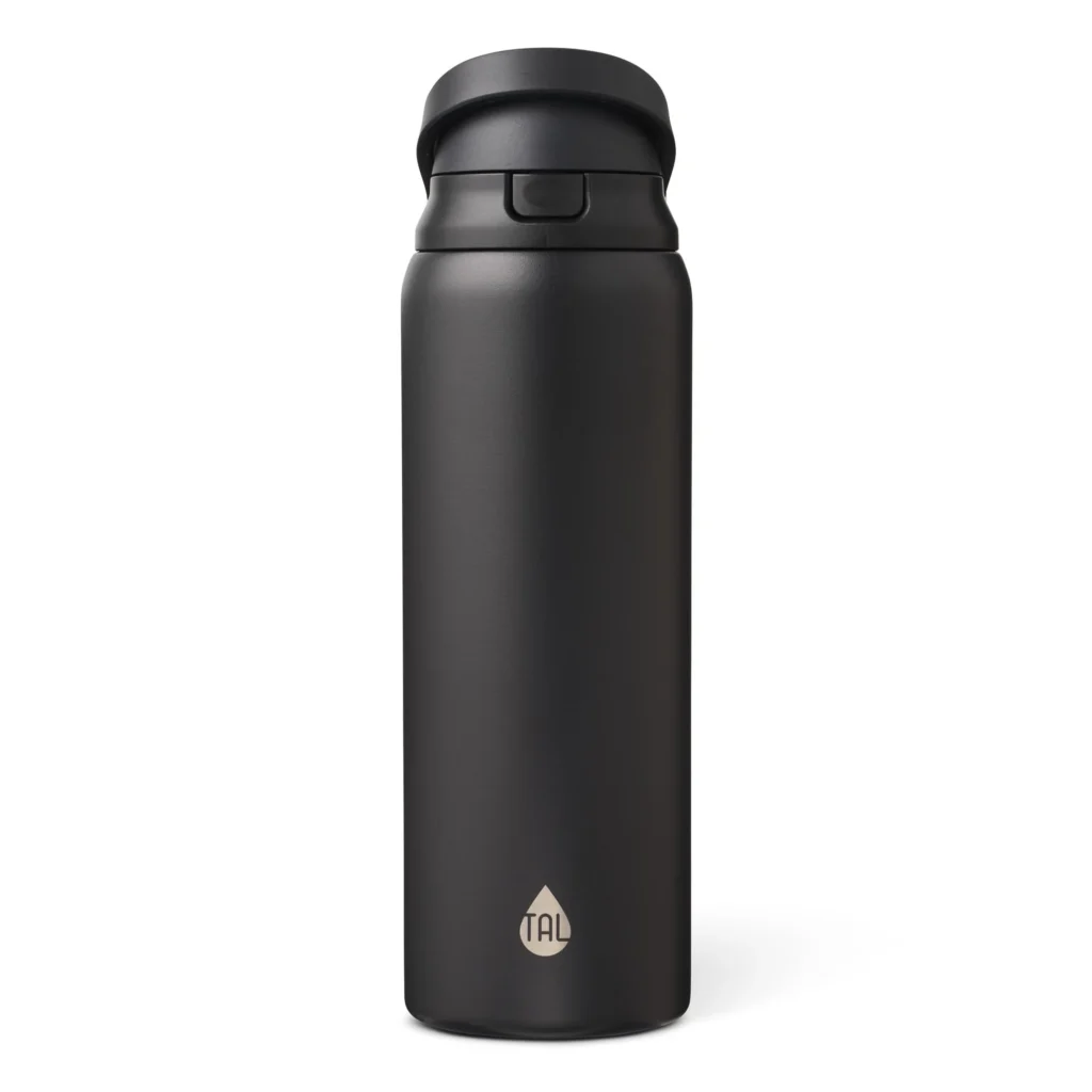 TAL Insulated 2-in-1 Tumbler & Water Bottle – Versatile 24oz — close-up detail of design and finish