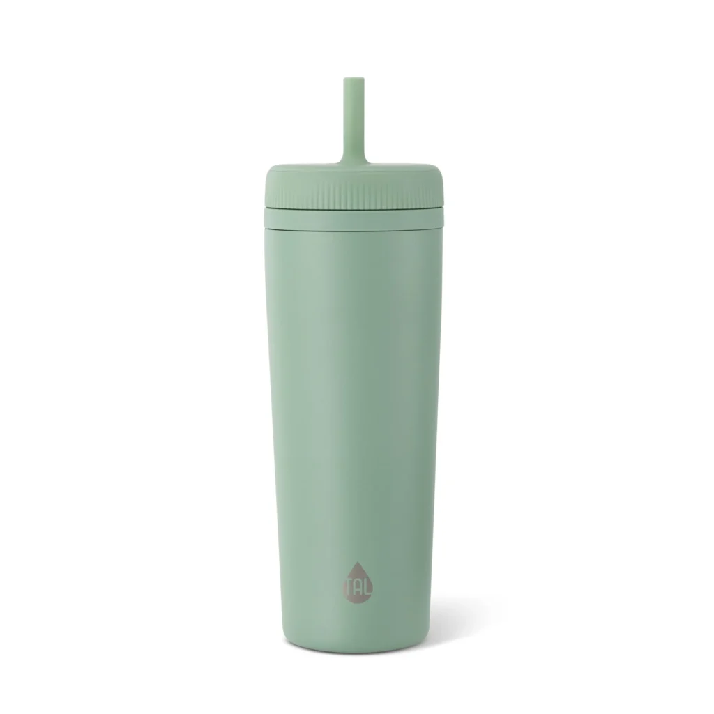 TAL Insulated 2-in-1 Tumbler & Water Bottle – Versatile 24oz — alternate angle showing full product