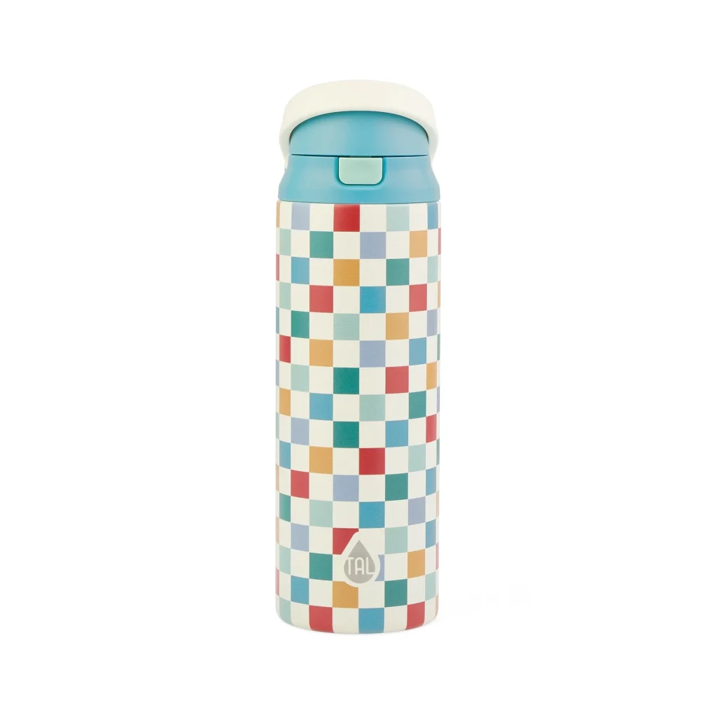 TAL 24oz Dual-Lid Stainless Steel Bottle – 32hr Chill Tech β close-up detail of design and finish