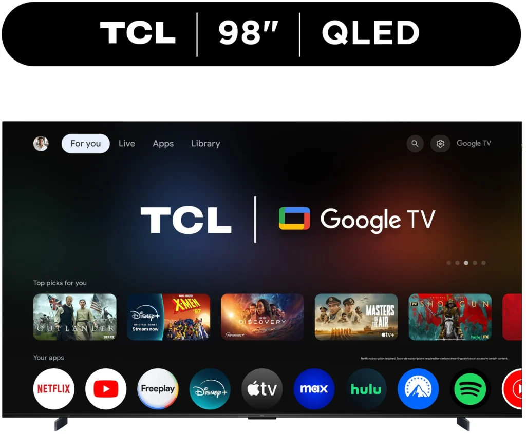 TCL Google TV 98Q51CG