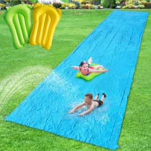 Teblint 22.5FT Dual Lane Water Slide – Heavy Duty Backyard Fun