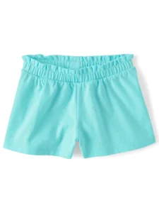 The Children s Place Baby Toddler Girls Paperbag Waist Denim Shorts Sizes 6M 5T