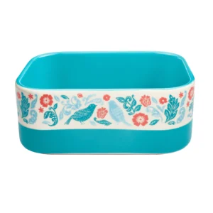The Pioneer Woman Vintage Lace 6 Piece Rectangular Ceramic Nesting Bowls