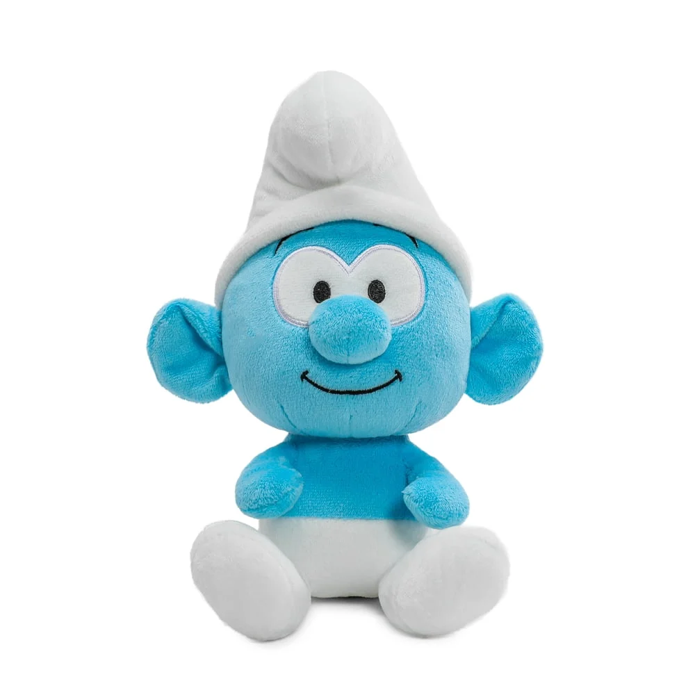 Kidrobot Soft Embroidered Smurfette Plush – Iconic 8-Inch Toy — alternate angle showing full product