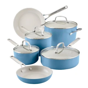 Thyme & Table 10-Piece Silicone Gadget Set – Blue