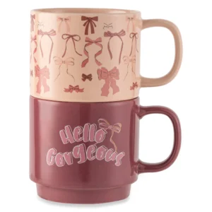 THYME TABLE 2 PACK HELLO BOW MUGS