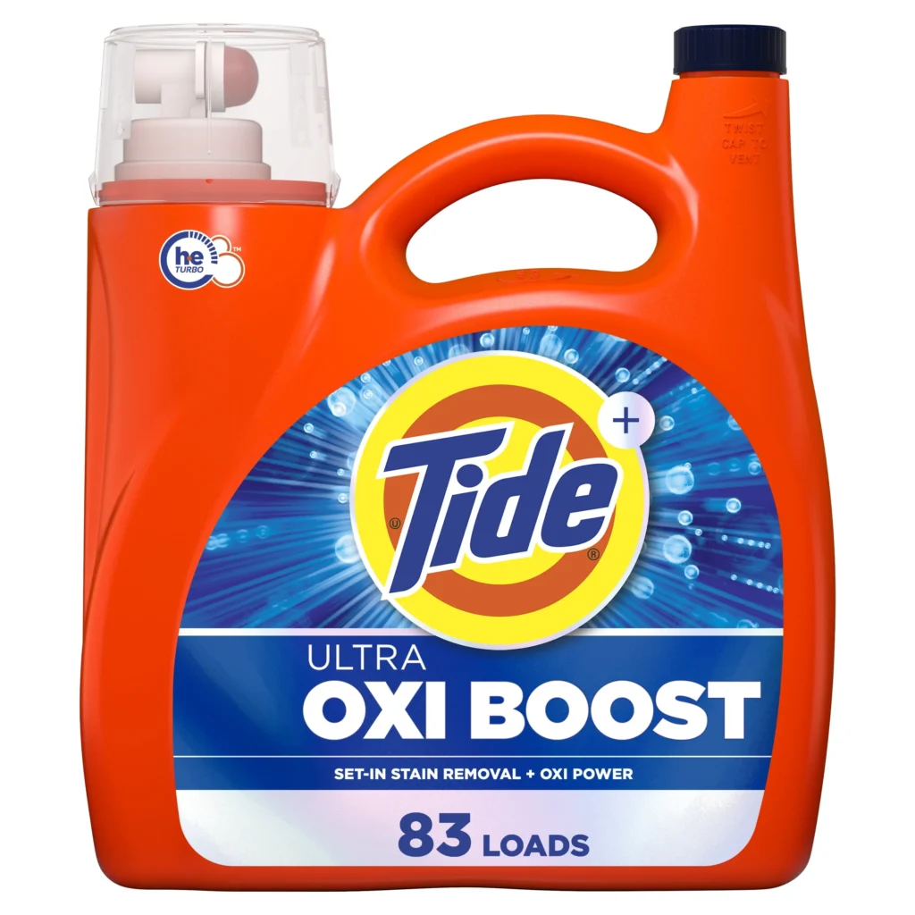 Tide Laundry Detergent Liquid Mega Pod Not Applicable Original Oxi Boost — close-up detail of design and finish