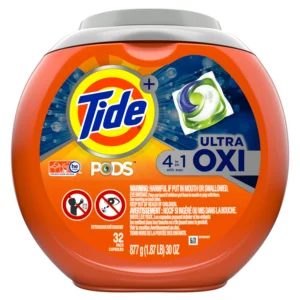 Tide Pods Ultra OXI Liquid Laundry Detergent Pacs 57 Count 5