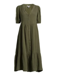 Time and Tru Women s s Midi T Shirt Dress with Short Sleeves Sizes XS XXXL