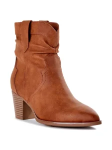 Time and Tru Women s Stud Western Boot
