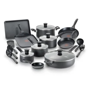 Tramontina Primaware 18 Piece Non stick Cookware Set Steel Gray