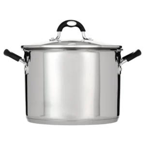 Tramontina Stainless Steel 12 Quart Covered Stock Pot