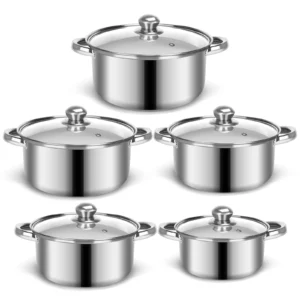 Tramontina Stainless Steel 12 Quart Covered Stock Pot