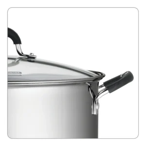 Tramontina Stainless Steel 12 Quart Covered Stock Pot