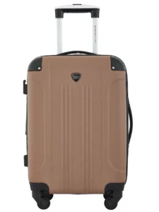 Travelers Club 4PC Hardside Luggage Mocha Moose