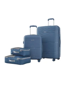 Travelers Club 4PC Hardside Luggage Mocha Moose