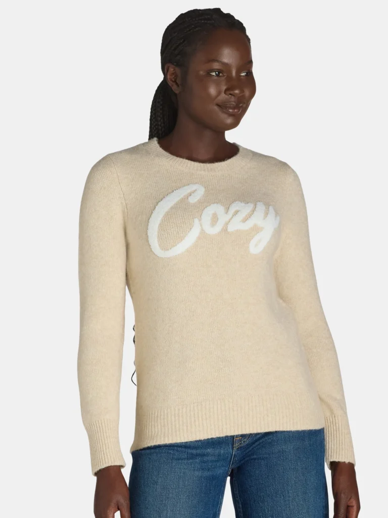 CozyFit Basic Crewneck Sweatshirt – Ultra-Soft Everyday Layer — alternate angle showing full product