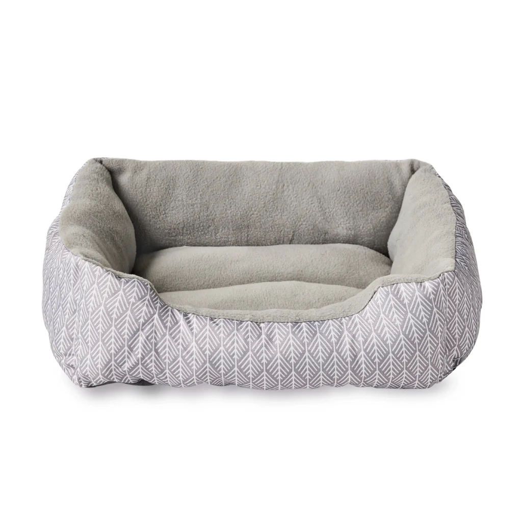 Vibrant Life Cuddler Small Dog Bed – Compact Bolstered Comfort — alternate angle showing full product