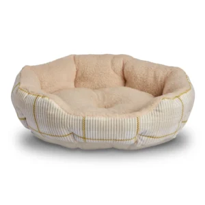 Vibrant Life Cuddler Small Dog or Cat Bed Black 19 x 15