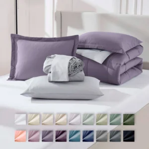 Virtu Queen Comforter Set With Sheets Bed In A Bag 7 Piece Bedding Set
