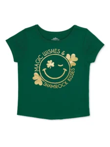 Way To Celebrate Girls St Patrick s Day Tees Sizes 4 18