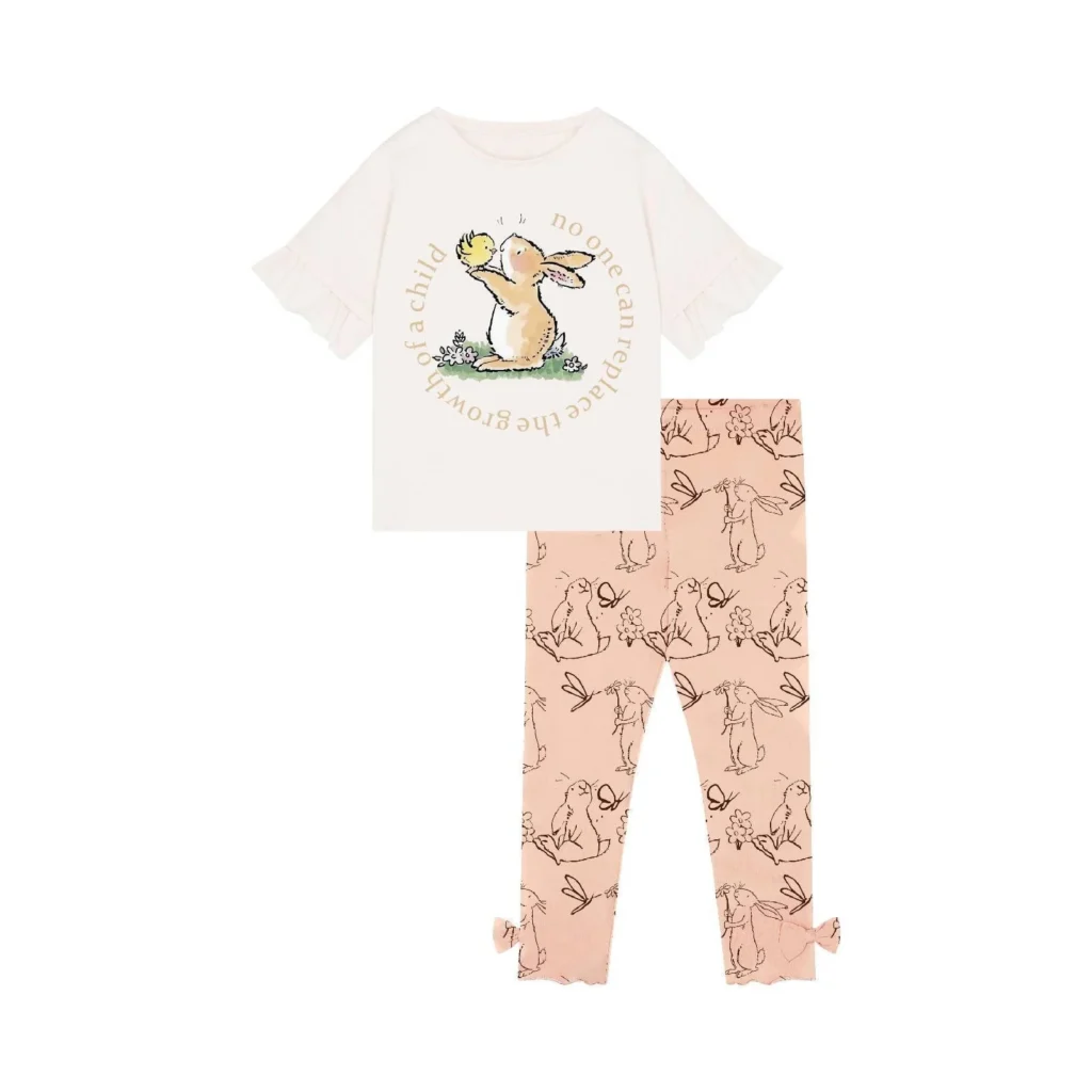 Way to Celebrate Toddler Easter Leggings – Soft Cotton Blend β alternate angle showing full product
