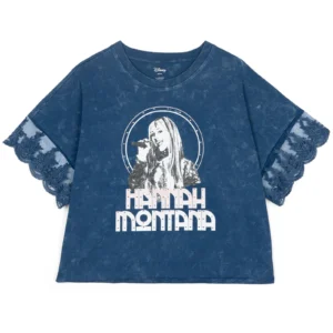 Weekend Academy Hannah Montana Girl s Short Sleeve Graphic T Shirt Sizes 4 18