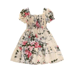 Weekend Academy Smocked Ruffle Dress – Versatile Style for Girls