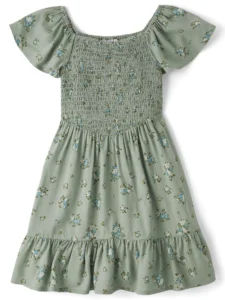 Weekend Academy Smocked Ruffle Dress – Versatile Style for Girls