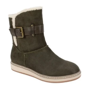 White Mountain Women s Mid Calf Rhinestone Cozy Boot
