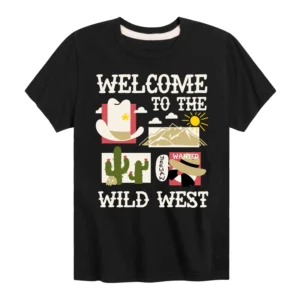 Wild West Riders Junior s Graphic Everyday Short Sleeve Tee Sizes XS XXL