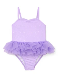 Wonder Nation Baby and Toddler Girl Tutu Swimsuit 1 Piece Sizes 12M 5T