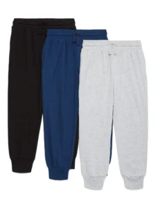 Wonder Nation Cozy Fleece Joggers – Everyday Comfort for Boys