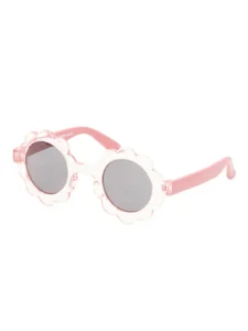 Wonder Nation Floral Girls Sunglasses with Case – Pink Multi